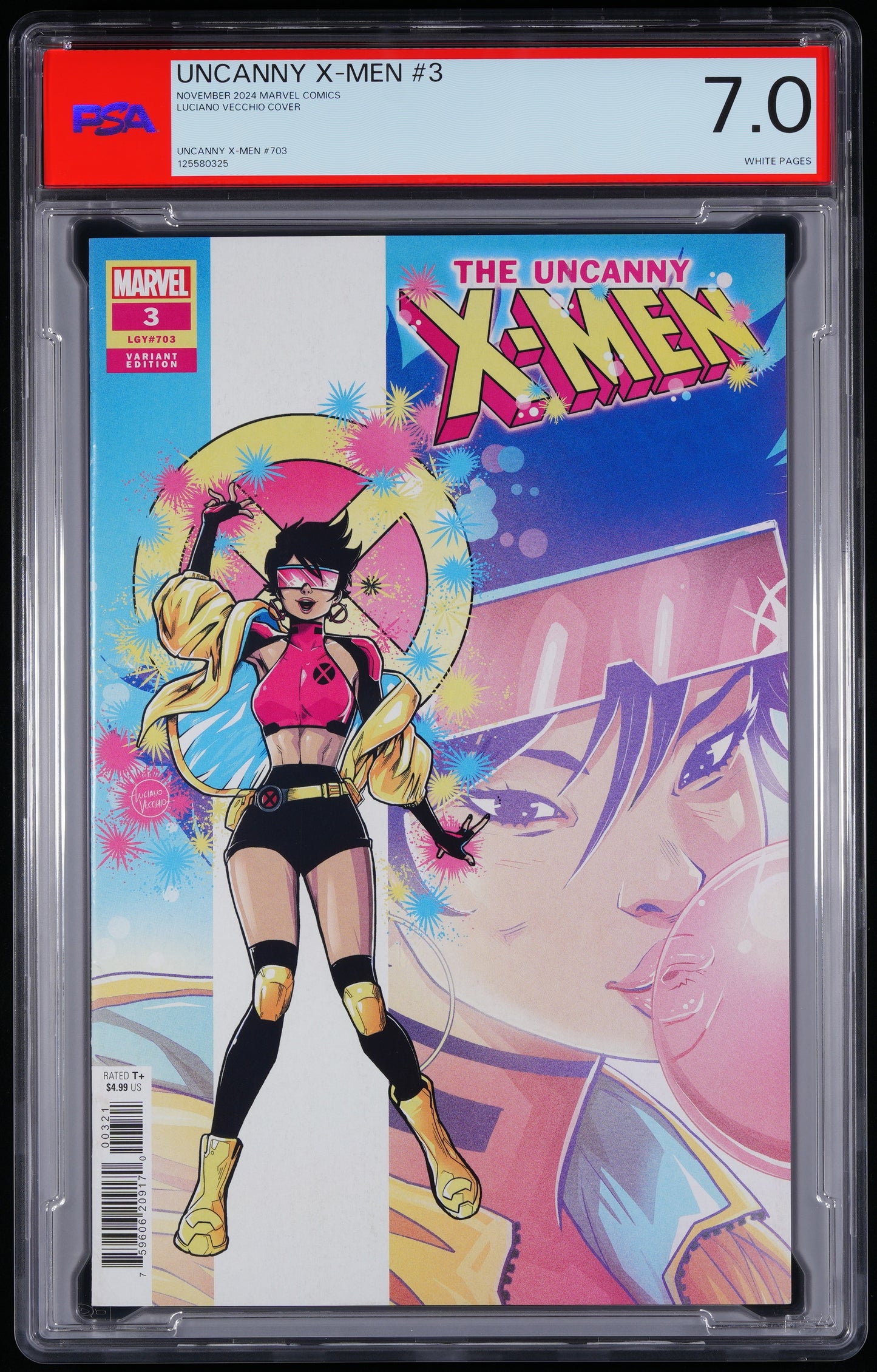 Marvel Comics Uncanny X-Men #3 NONE LUCIANO VECCHIO COVER