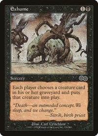 MTG Urza's Saga Exhume