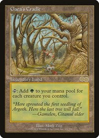 MTG Urza's Saga Gaea's Cradle