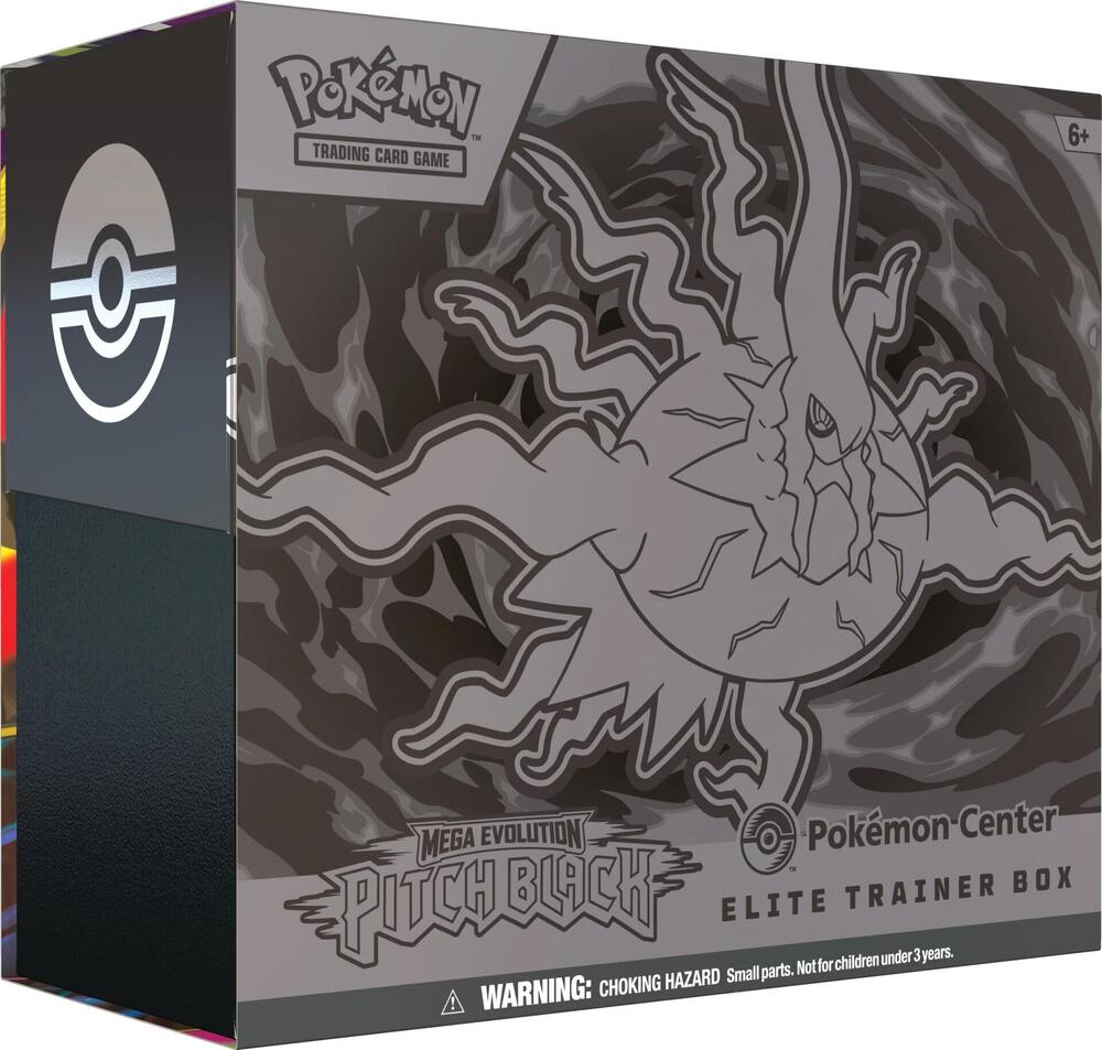 Pokémon Pitch Black Pokemon Center Elite Trainer Box