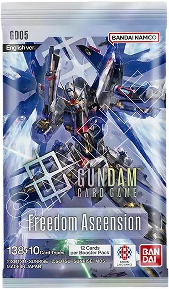 Gundam Card Game Freedom Ascension GD-05 Booster Pack