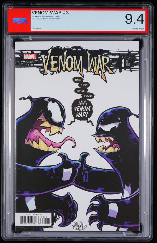 Marvel Comics Venom War #3 LANGUAGEENG