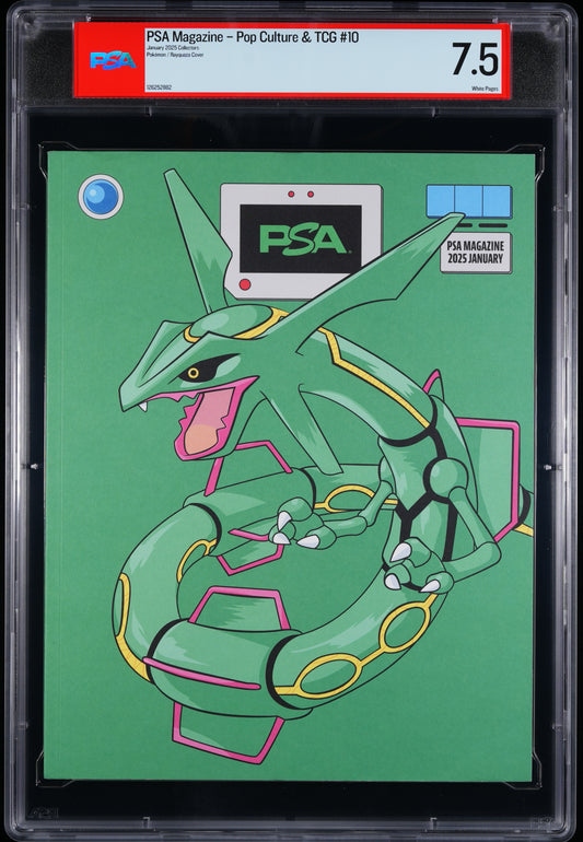 Collectors PSA Magazine Pop Culture & TCG #10 POKEMON/RAYQUAZA