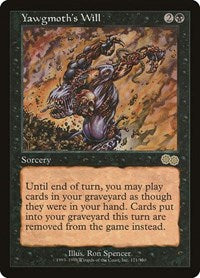 MTG Urza's Saga Yawgmoth's Will