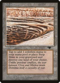 MTG Antiquities Strip Mine (No Horizon)