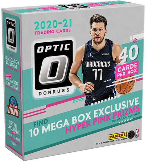 2020-21 Panini Optic Donruss Basketball Mega Box