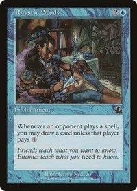 MTG Prophecy Rhystic Study
