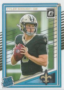 2025 Donruss Optic #223 Tyler Shough Rated Rookies RPS Autographs #/350