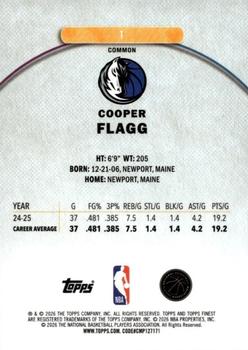 2025-26 Finest #1 Cooper Flagg