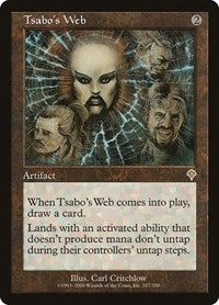 MTG Invasion Tsabo's Web