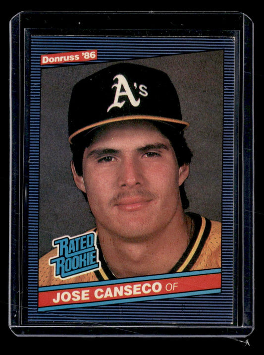 1986 Donruss #39 Jose Canseco — front