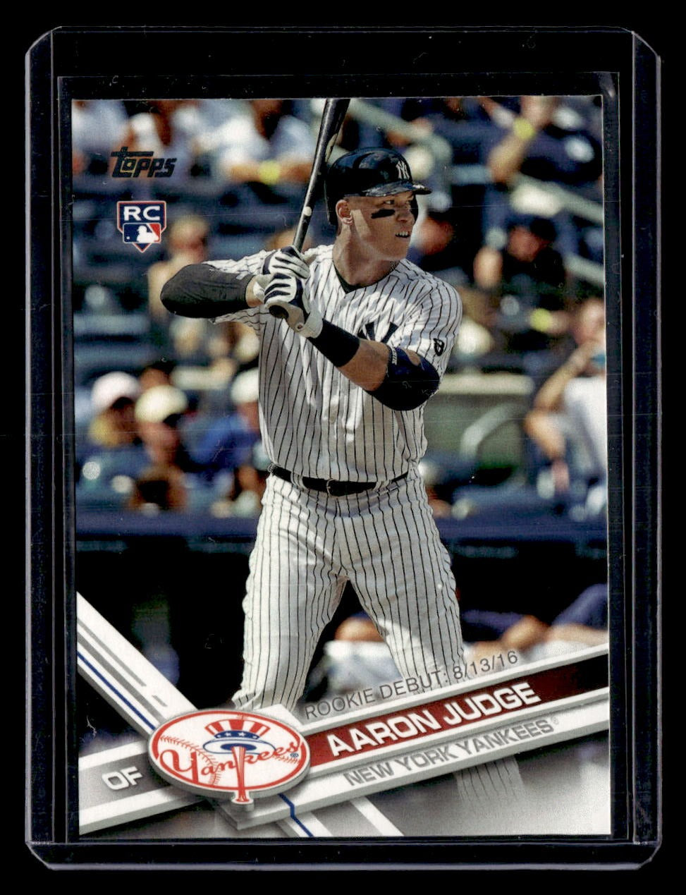 2017 Topps Update #US99 Aaron Judge — front