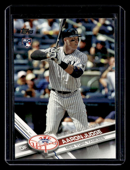 2017 Topps Update #US99 Aaron Judge — front