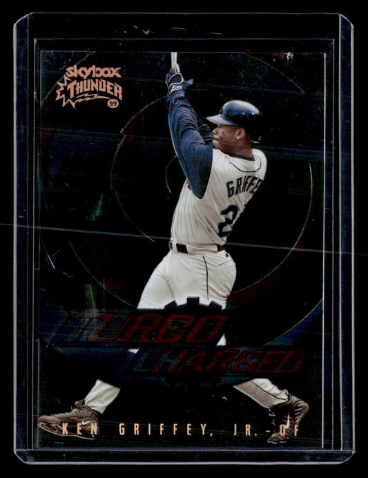 1999 SkyBox Thunder #3 (TC) Ken Griffey, Jr. Turbo Charged — front