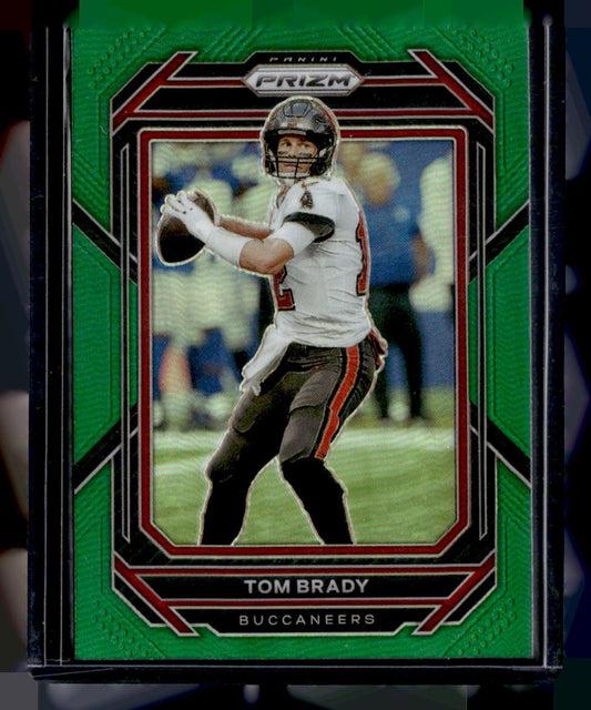 2022 Panini Prizm #273 Tom Brady Green — front