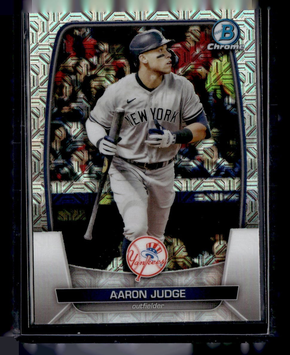2023 Bowman #59 Aaron Judge Mojo Refractors — front