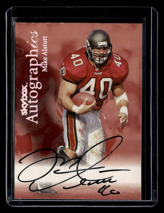 1999 SkyBox Premium #NNO Mike Alstott Autographics — front