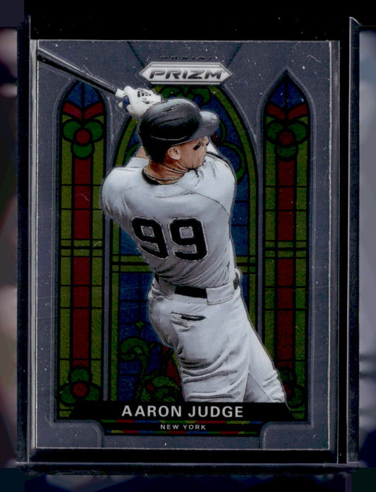 2021 Panini Prizm #SG-5 Aaron Judge Stained Glass — front