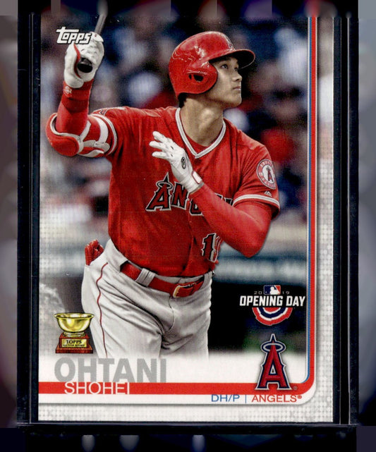 2019 Topps Opening Day #100 Shohei Ohtani — front