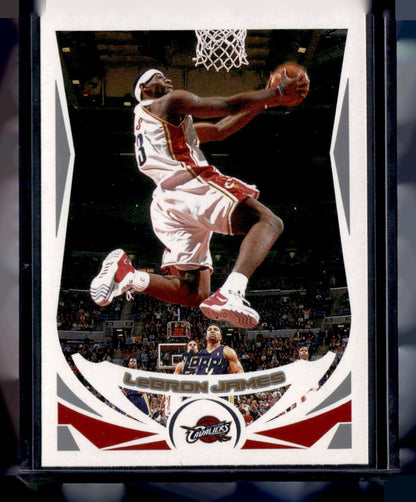 2004-05 Topps #23 LeBron James — front