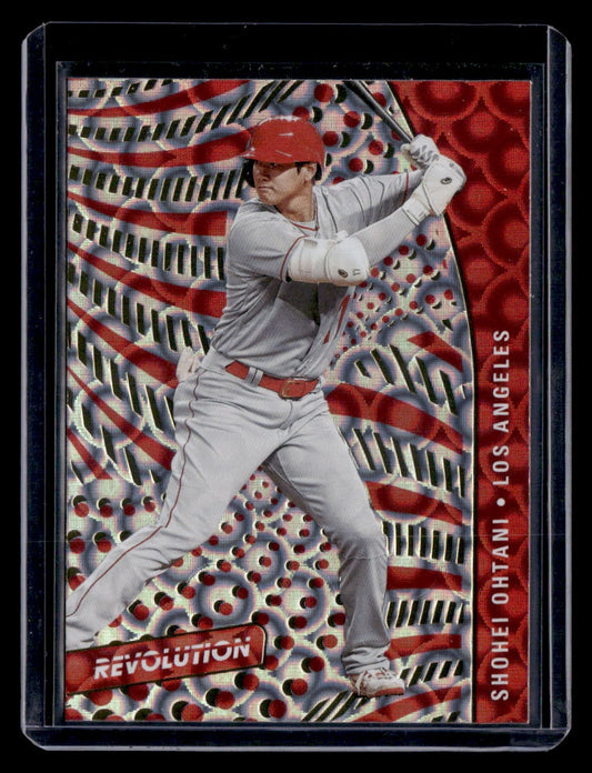 2021 Panini Chronicles #13 Shohei Ohtani Revolution Groove — front