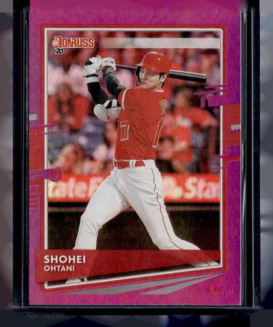 2020 Donruss #94 Shohei Ohtani Holo Purple — front