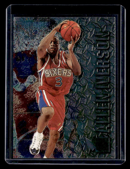 1996-97 Metal #201 Allen Iverson — front