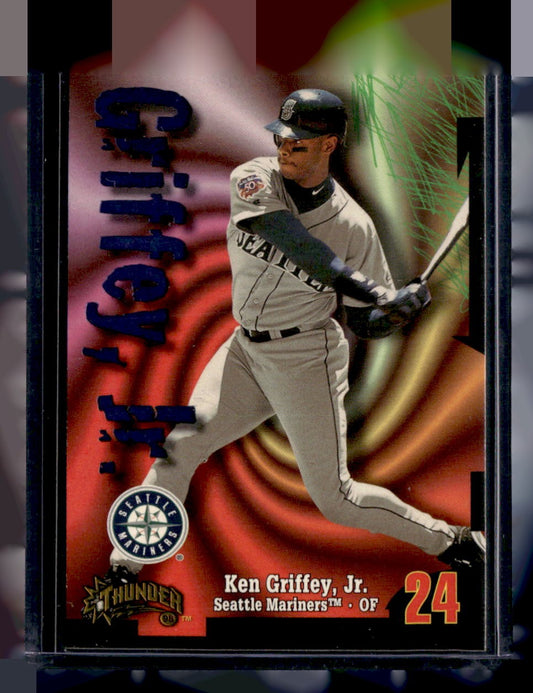 1998 Circa Thunder #100 Ken Griffey, Jr. — front