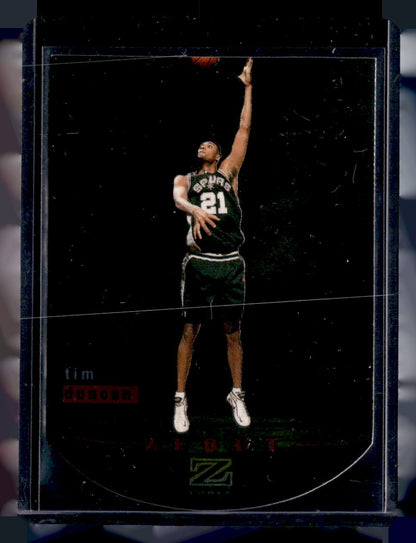 1997-98 SkyBox Z-Force #6 ZB Tim Duncan Zebut — front
