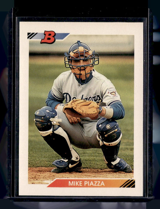 1992 Bowman #461 Mike Piazza — front