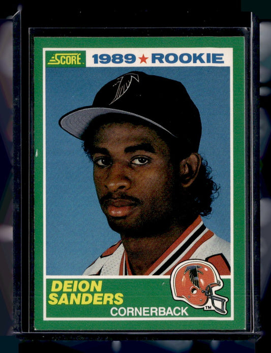 1989 Score #246 Deion Sanders — front