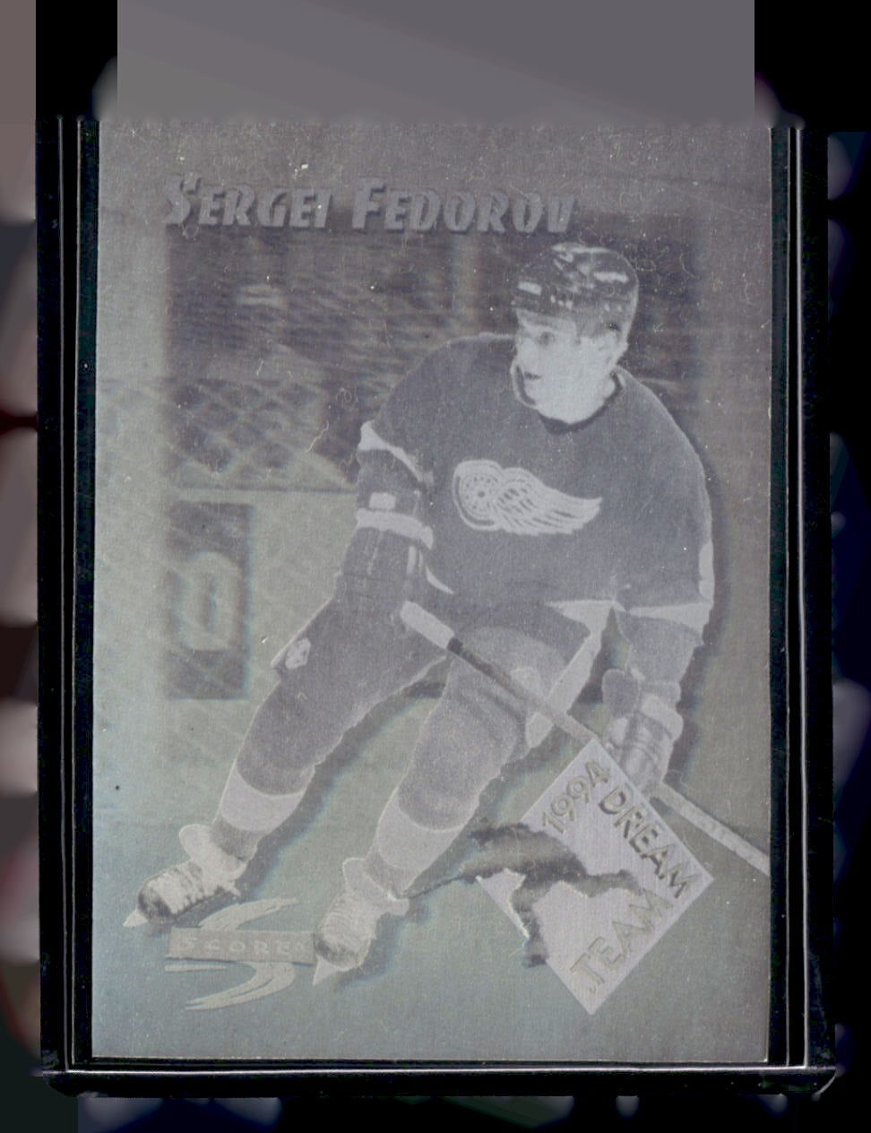 1994-95 Score #DT12 Sergei Fedorov Dream Team — front