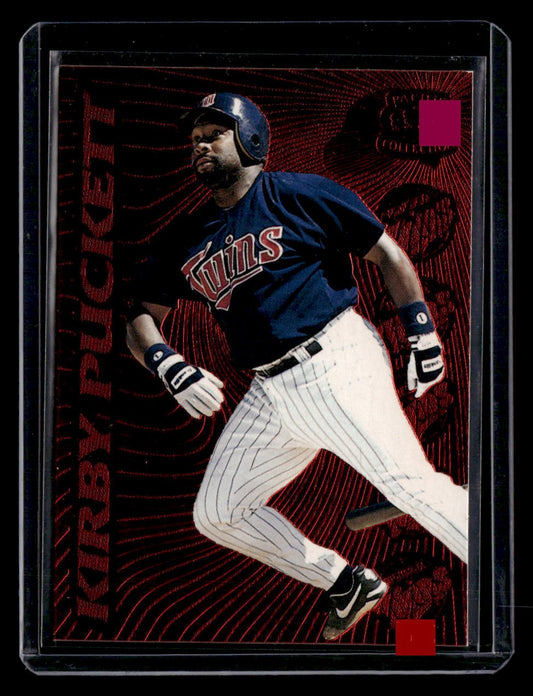 1996 Pacific Prism #RH-9 Kirby Puckett Red Hot Stars — front