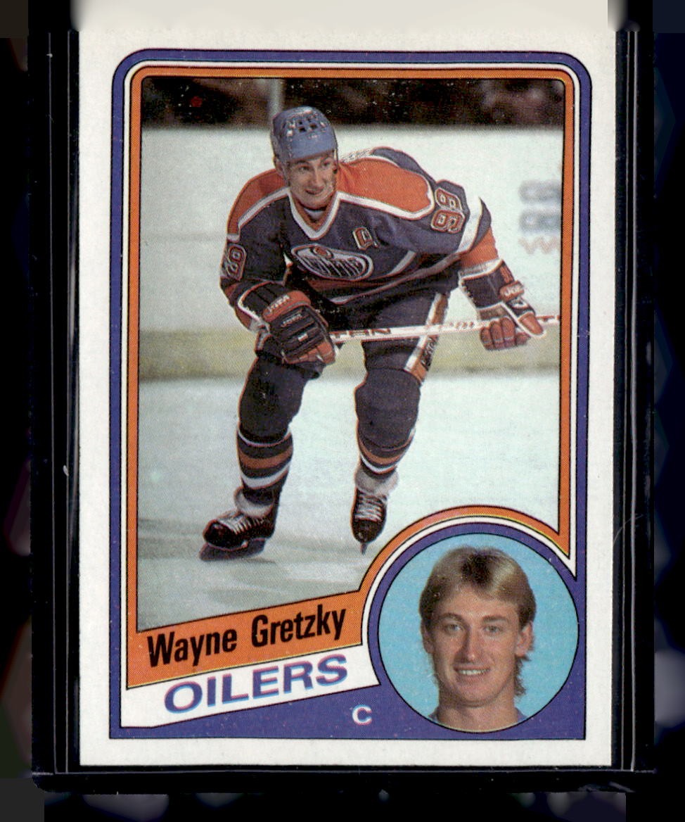 1984-85 Topps #51 Wayne Gretzky — front