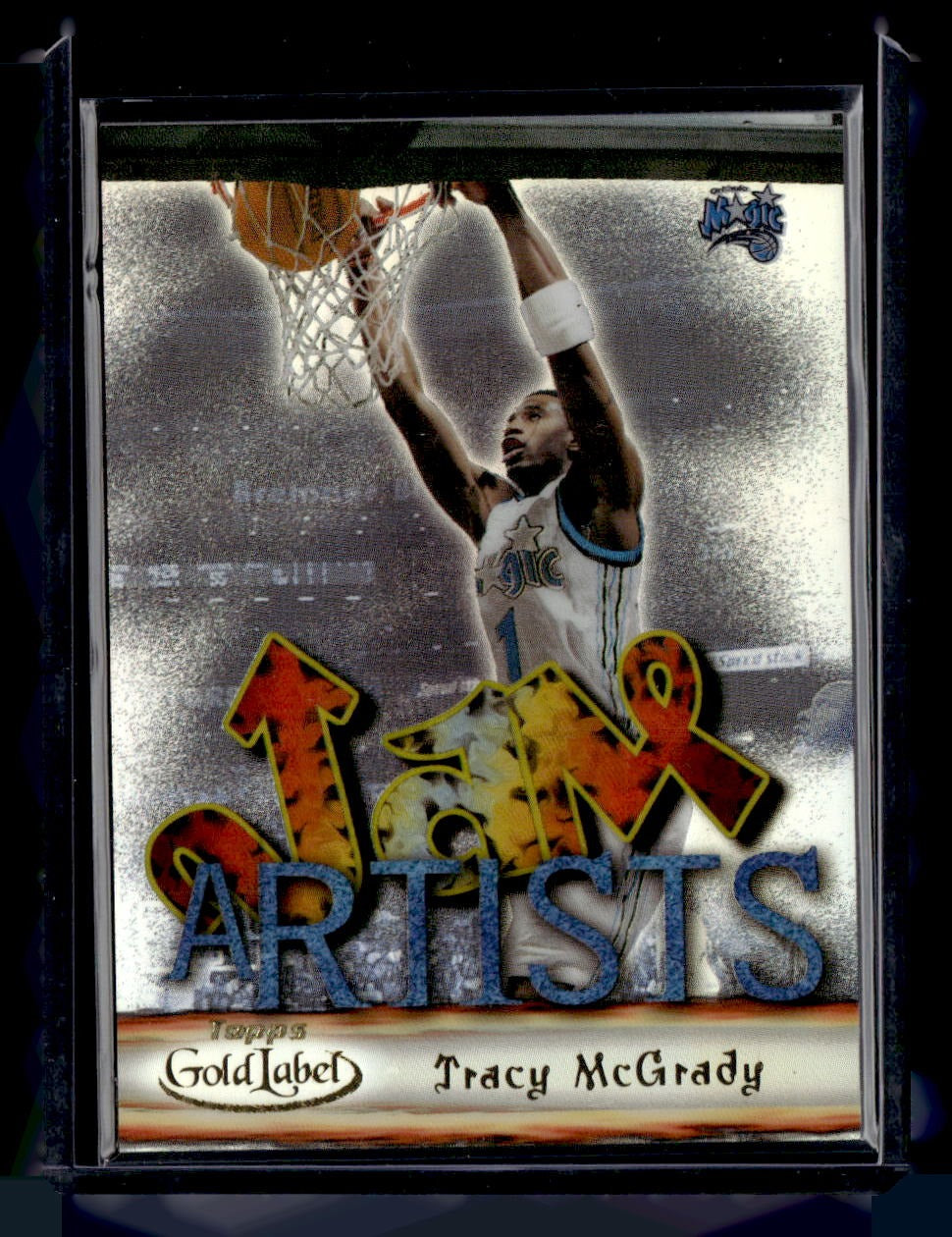 2000-01 Topps Gold Label #JA2 Tracy McGrady Jam Artists — front