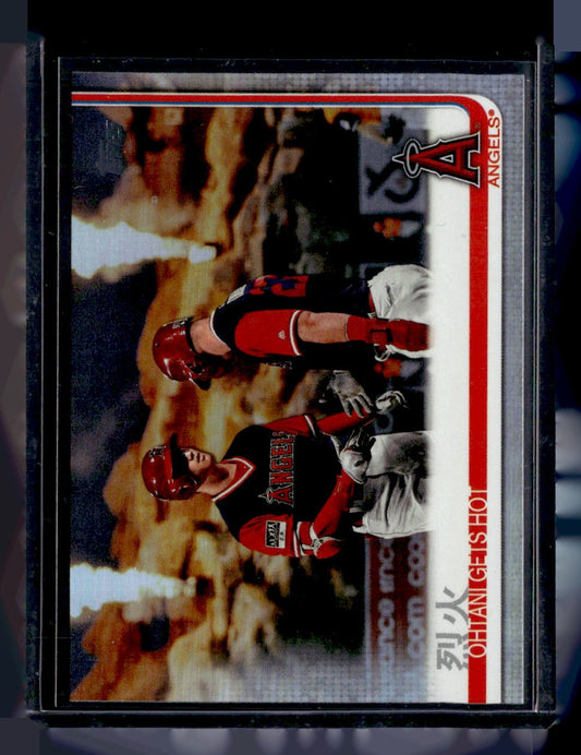 2019 Topps #367 烈火 Ohtani Gets Hot — front