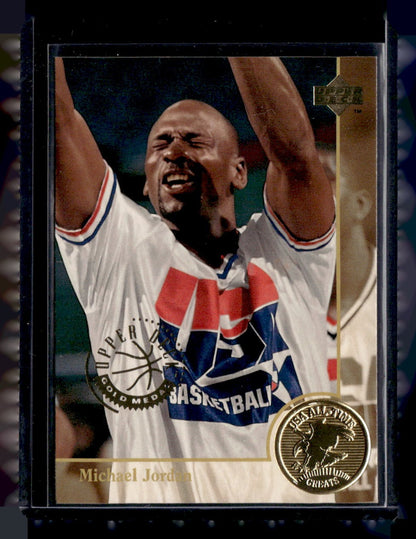 1994 Upper Deck USA #85 Michael Jordan Gold Medal — front