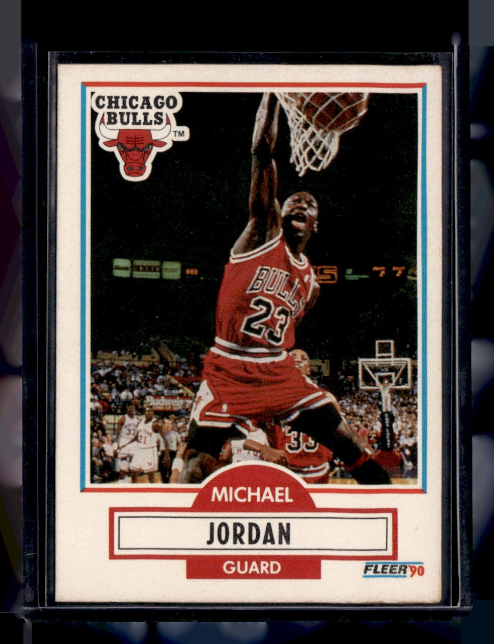 1990-91 Fleer #26b Michael Jordan — front