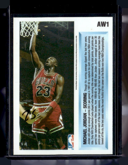 1992-93 Upper Deck #AW1 Michael Jordan Award Winner Holograms — back