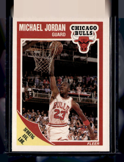 1989-90 Fleer #21 Michael Jordan — front