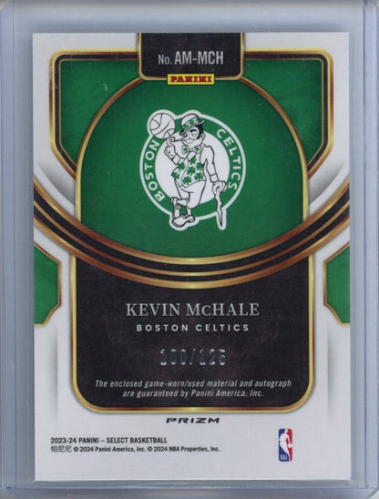 2023-24 Panini Select #AM-MCH Kevin Mchale /125 — back