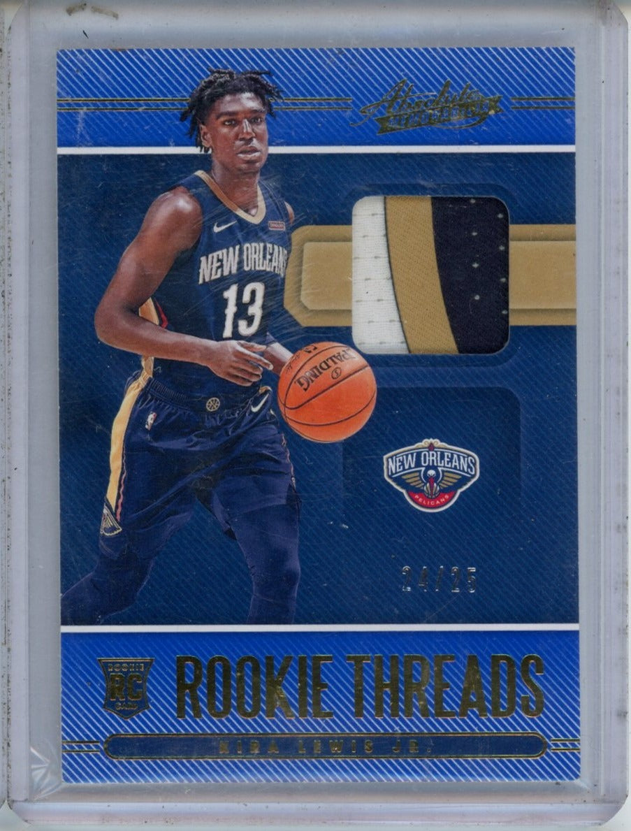 2020-21 Panini - Absolute Memorobilia #RT-KLE Kira Lewis Jr. /25 — front