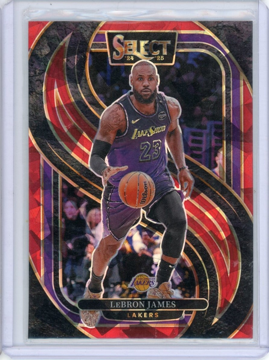 2024-25 Panini Select #111 LeBron James — front