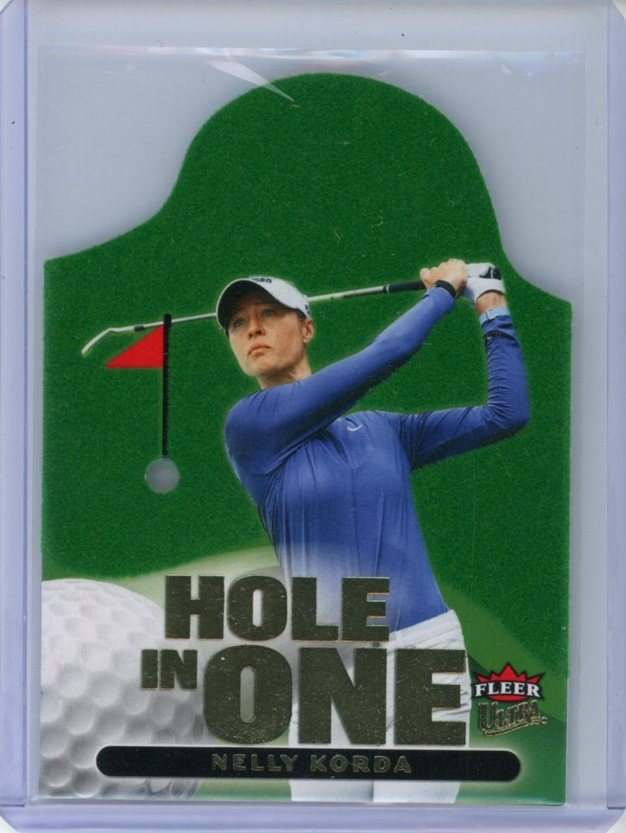 2026 Upper Deck Fleer Hole in One #H-10 Nelly Korda — front