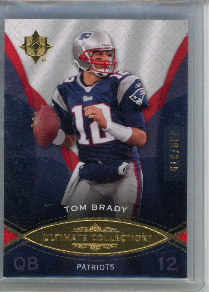 2009 UDC Ultimate Collection #65 Tom Brady /375 — front