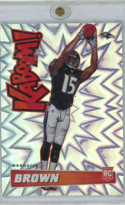 2019 Panini Absolute #K-MB2 Marquise Brown Kaboom — front