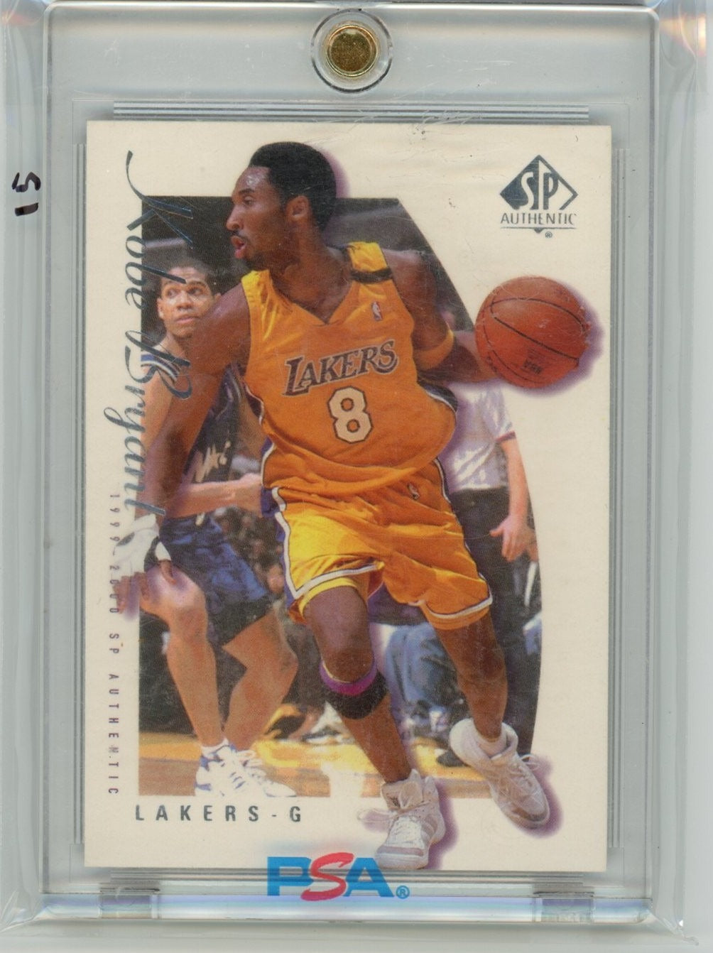 1999-00 SP Authentic #38 Kobe Bryant — front