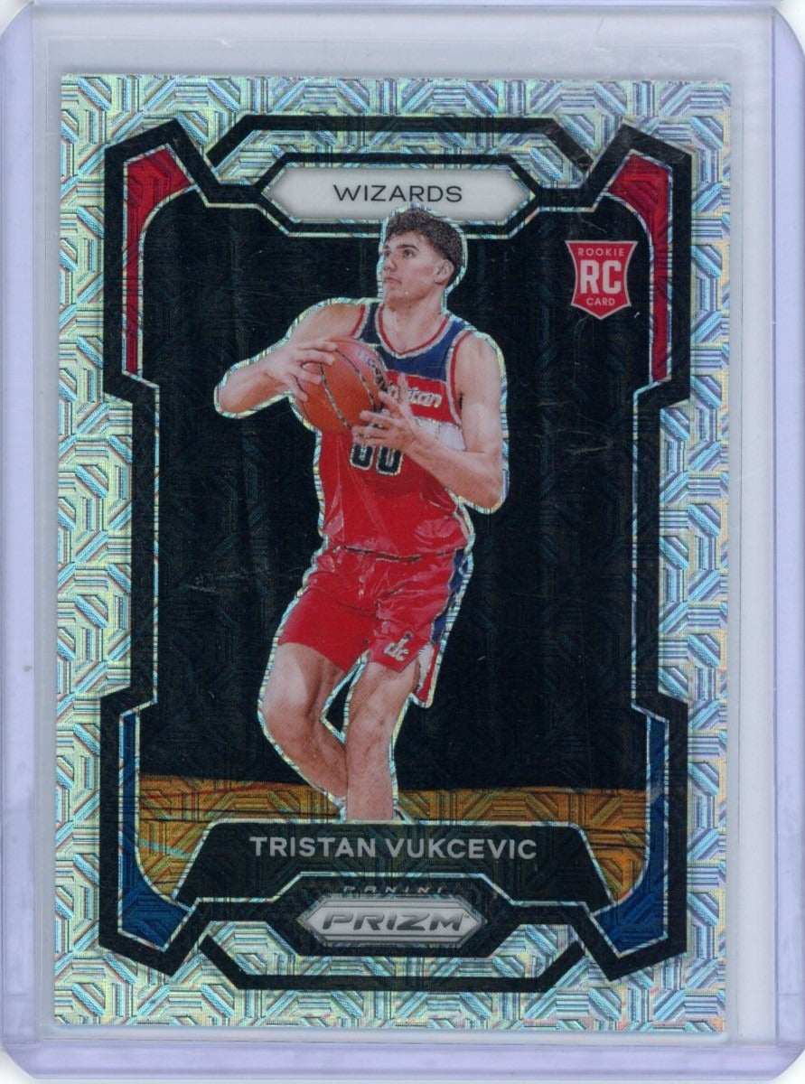 2023-24 Panini Prizm #126 Tristan Vukcevic /25 — front
