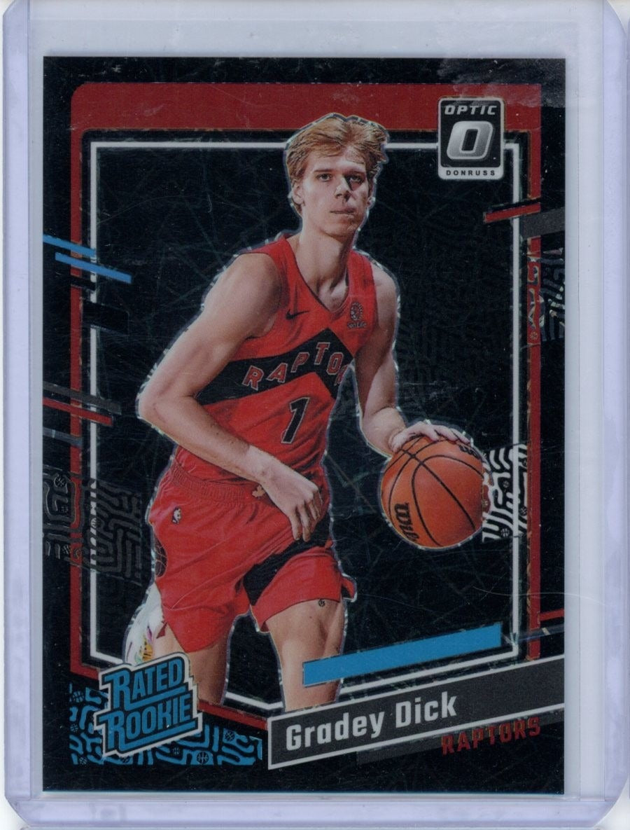 2023-24 Panini Donruss Optic #212 Gradey Dick /39 — front