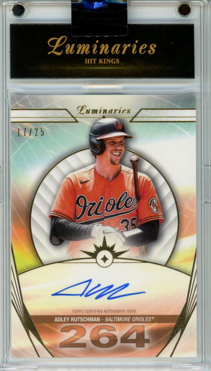 2024 Topps Luminaries #HK-ARU Adley Rutschman /25 — front
